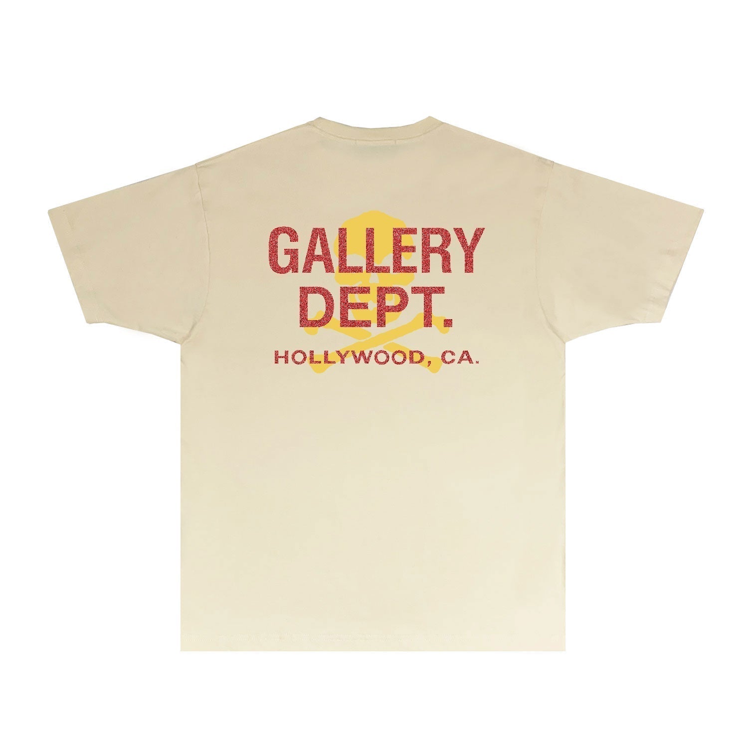 Gallery Dept T Shirt Retro Printed Loose Short-Sleeved Shirt