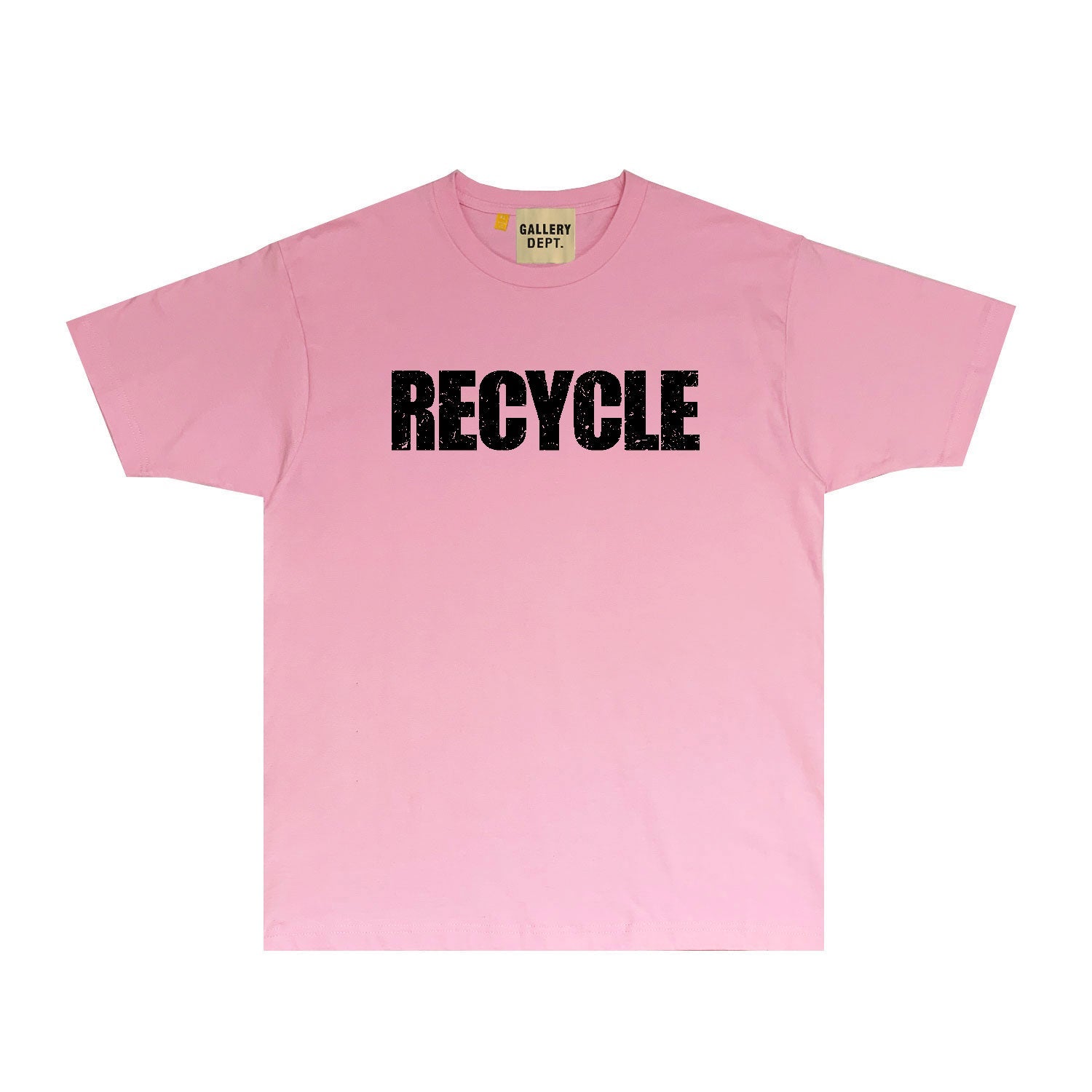 Gallery Dept T Shirt Retro Printed Loose Short-Sleeved Shirt