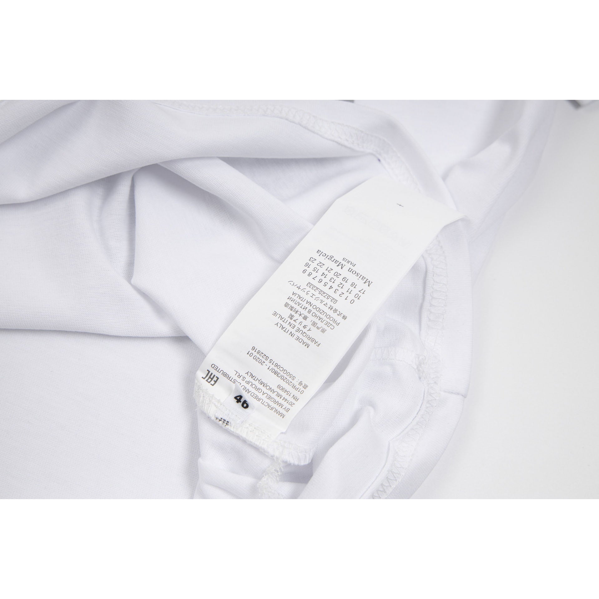 Maison Margiela T-shirt 2 Crew Neck Loose Short Sleeve T-shirt