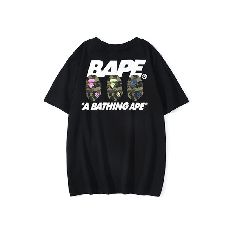 Bathing Ape T-Shirt Summer Casual Short Sleeve T-shirt