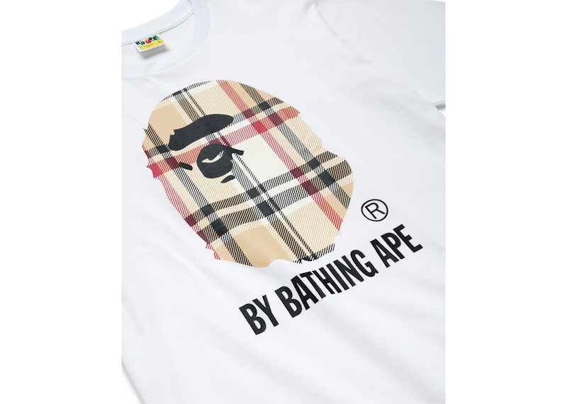 BAPE A Bathing Ape Check by Bathing Tee