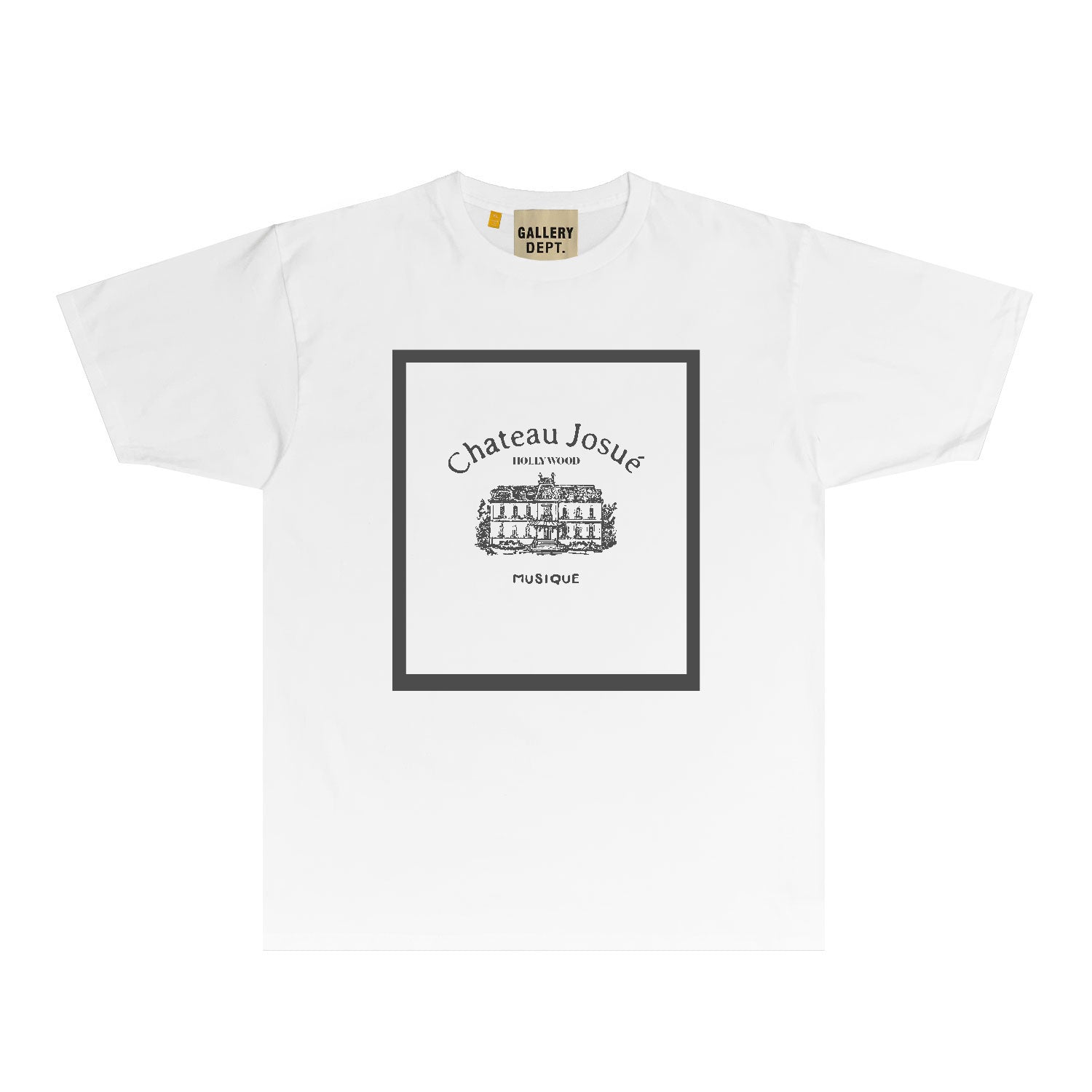 Gallery Dept T Shirt Retro Printed Loose Short-Sleeved Shirt