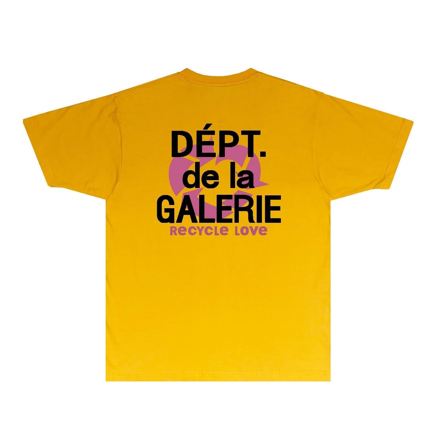 Gallery Dept T Shirt Retro Printed Loose Short-Sleeved Shirt