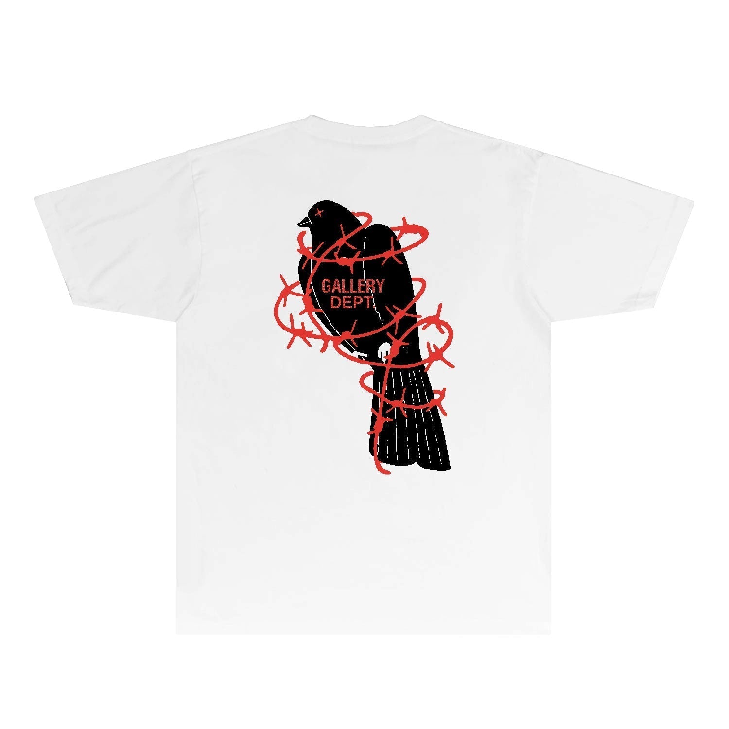 Gallery Dept T Shirt Retro Printed Loose Short-Sleeved Shirt (part2)