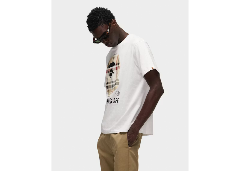 BAPE A Bathing Ape Check by Bathing Tee