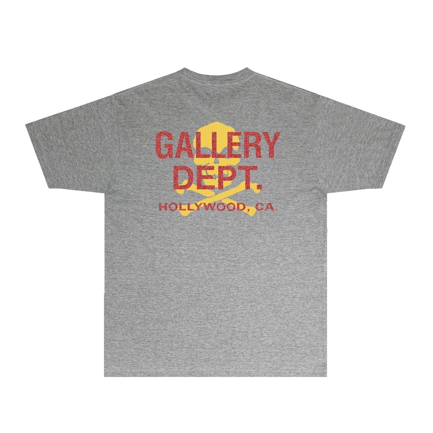Gallery Dept T Shirt Retro Printed Loose Short-Sleeved Shirt