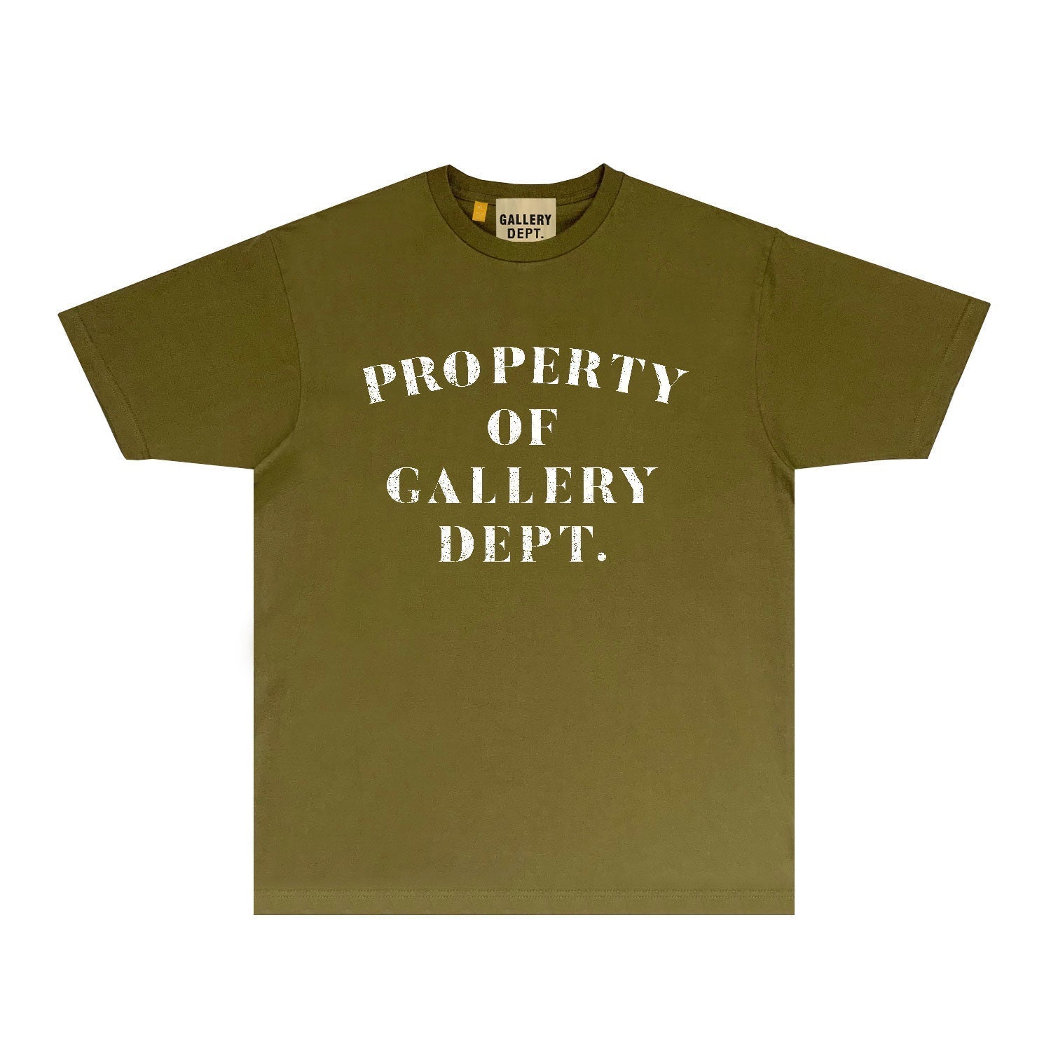 Gallery Dept T Shirt Retro Printed Loose Short-Sleeved Shirt