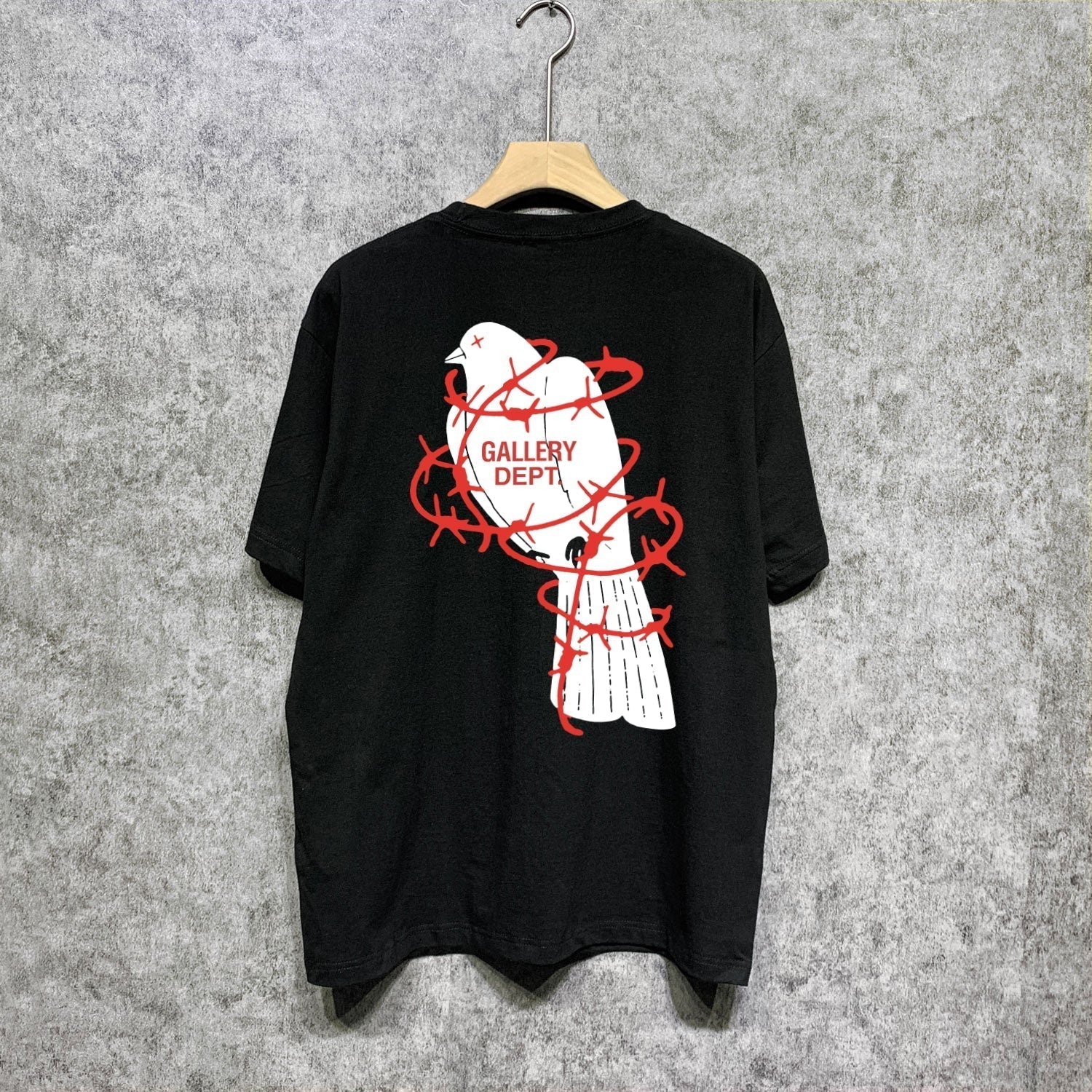 Gallery Dept T Shirt Retro Printed Loose Short-Sleeved Shirt (part2)