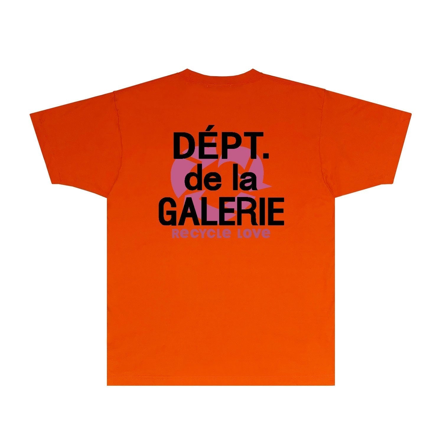 Gallery Dept T Shirt Retro Printed Loose Short-Sleeved Shirt