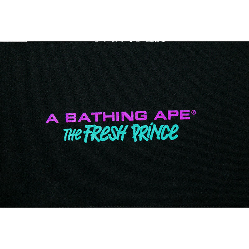 Bathing Ape T-Shirt Summer Printing Colorful Graffiti Short Sleeve T-shirt Men and Women