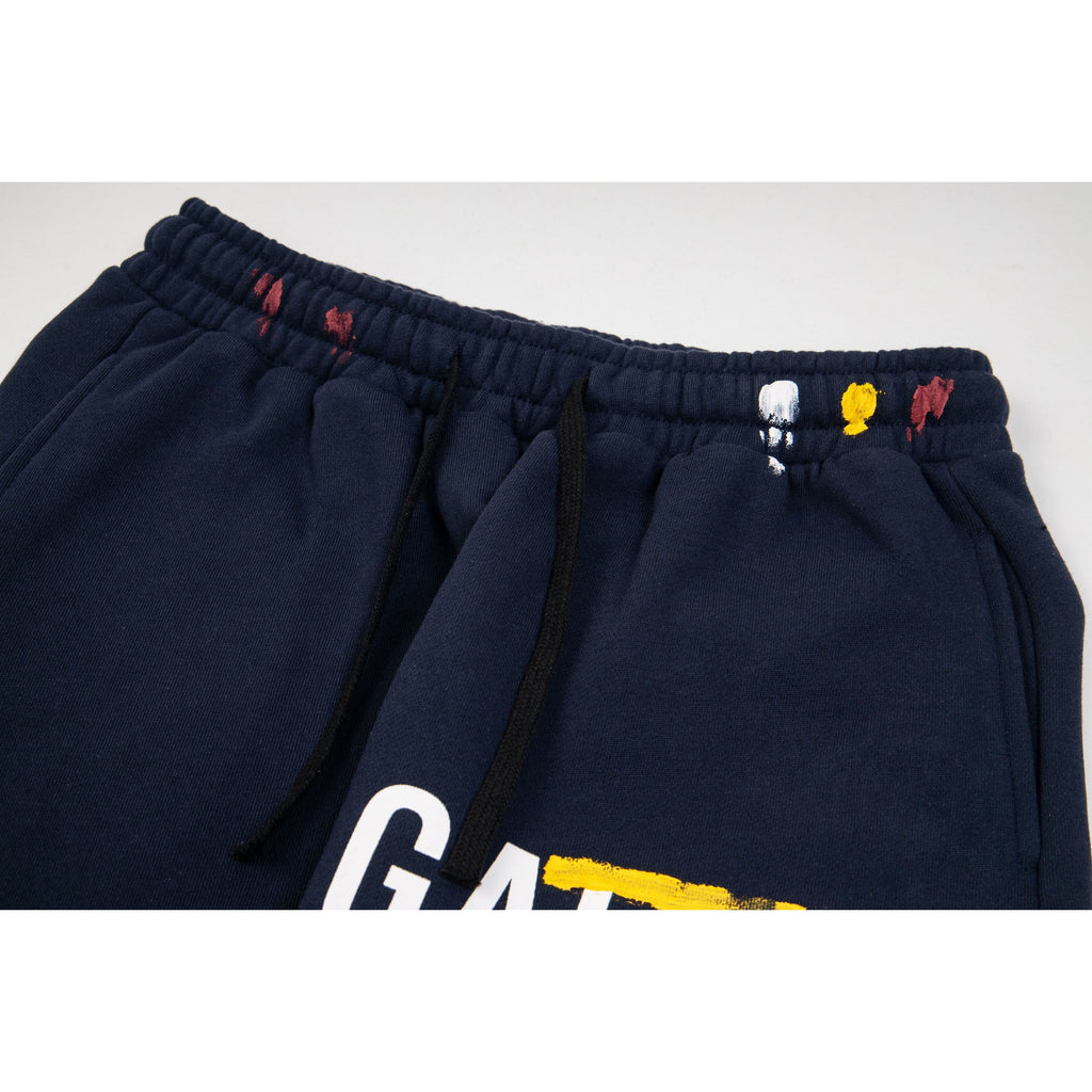 Gallery Dept Sweatpants Hand-painted splashed ink alphabet casual trousers