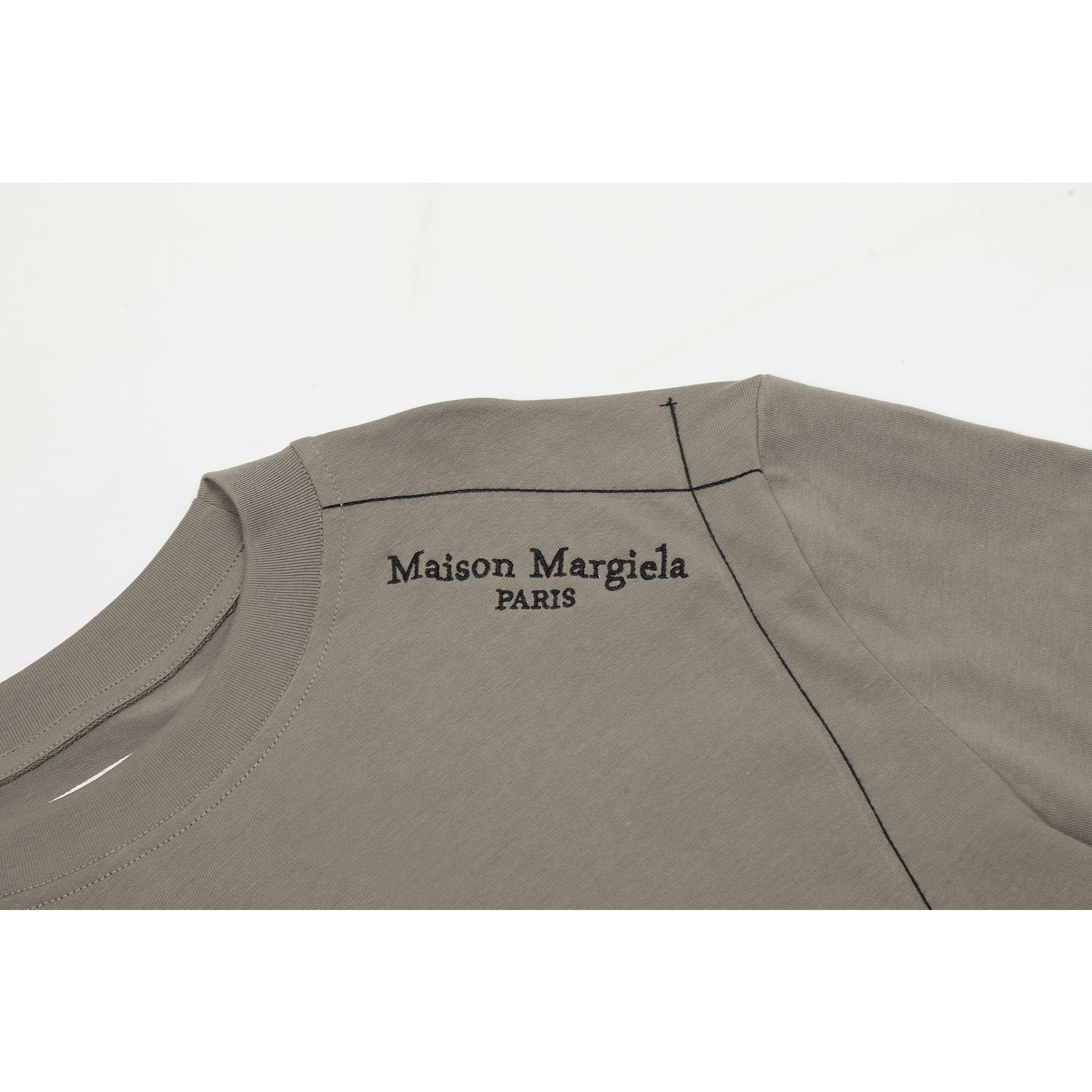 Maison Margiela T-shirt Crew Neck Loose Short Sleeve T-shirt