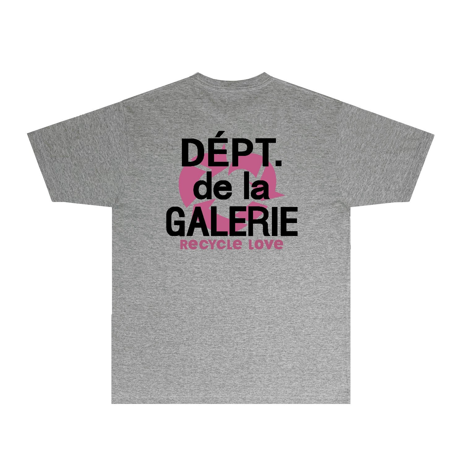 Gallery Dept T Shirt Retro Printed Loose Short-Sleeved Shirt