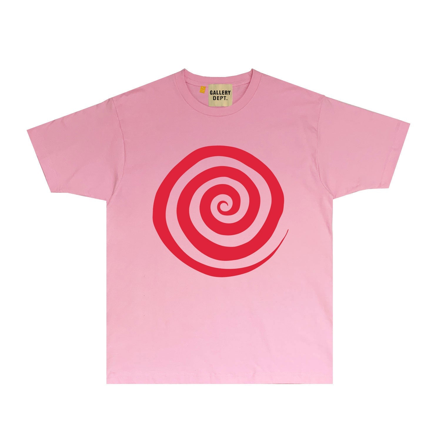 Gallery Dept T Shirt Retro Printed Loose Short-Sleeved Shirt