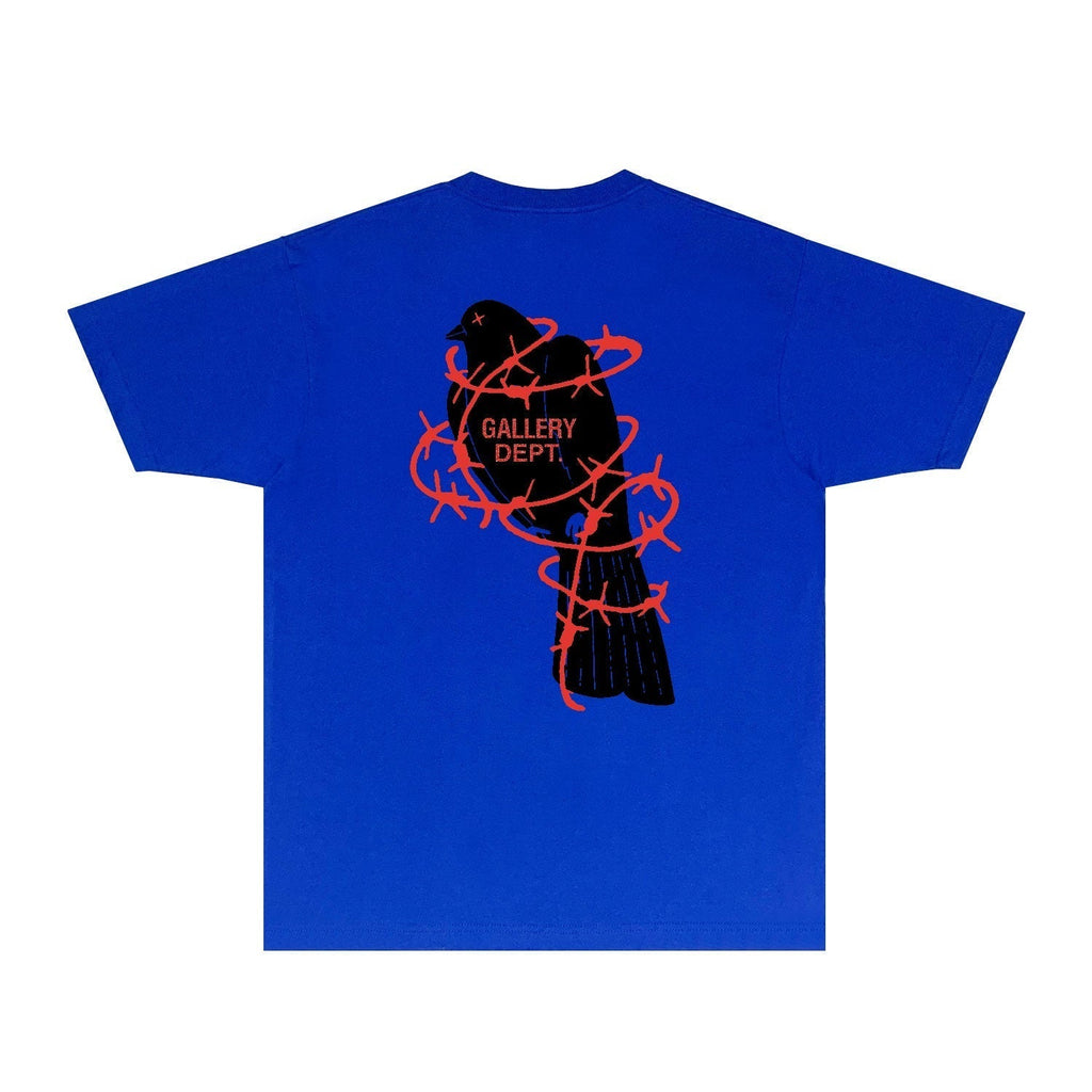 Gallery Dept T Shirt Retro Printed Loose Short-Sleeved Shirt (part2)