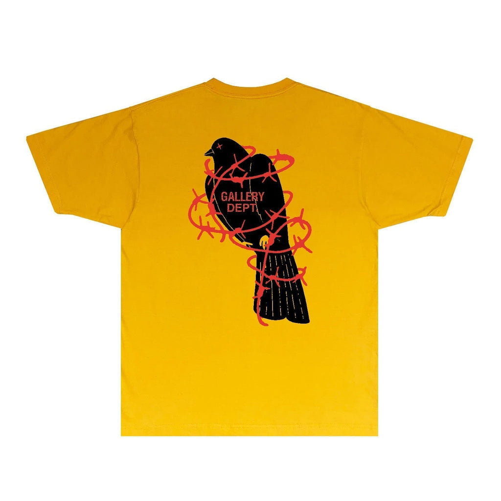Gallery Dept T Shirt Retro Printed Loose Short-Sleeved Shirt (part2)
