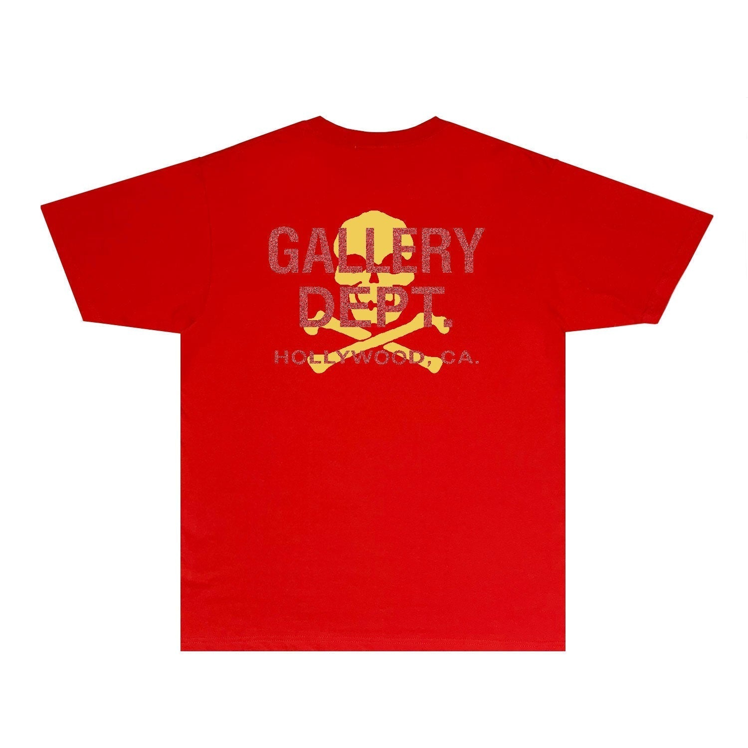 Gallery Dept T Shirt Retro Printed Loose Short-Sleeved Shirt