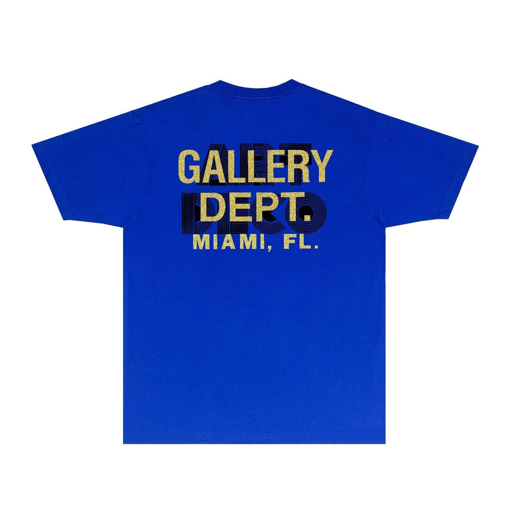 Gallery Dept T Shirt Retro Printed Loose Short-Sleeved Shirt (part2)
