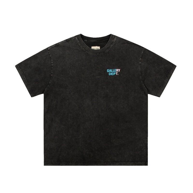 Gallery Dept T-shitrs Magic Letter Short Sleeve Lining