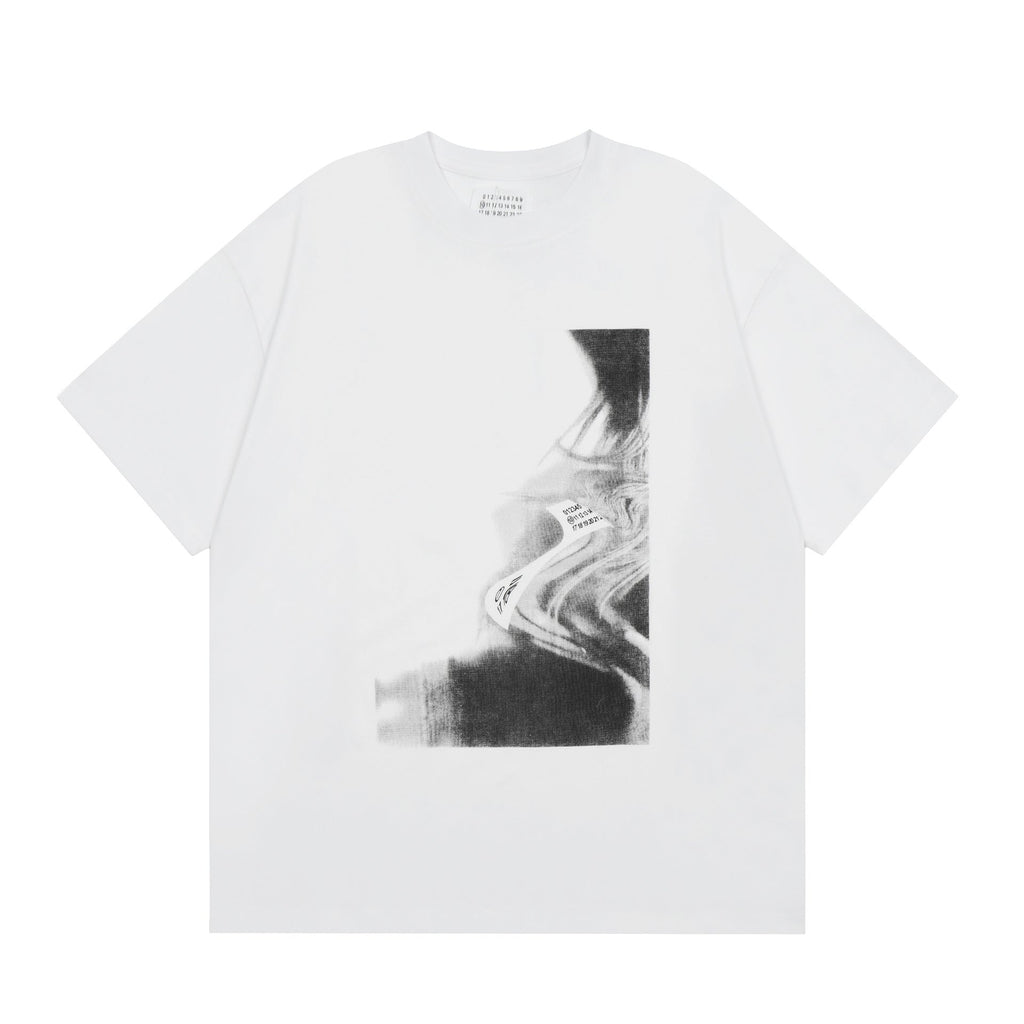 Maison Margiela T-shirt Crew Neck Loose Short Sleeve T-shirt