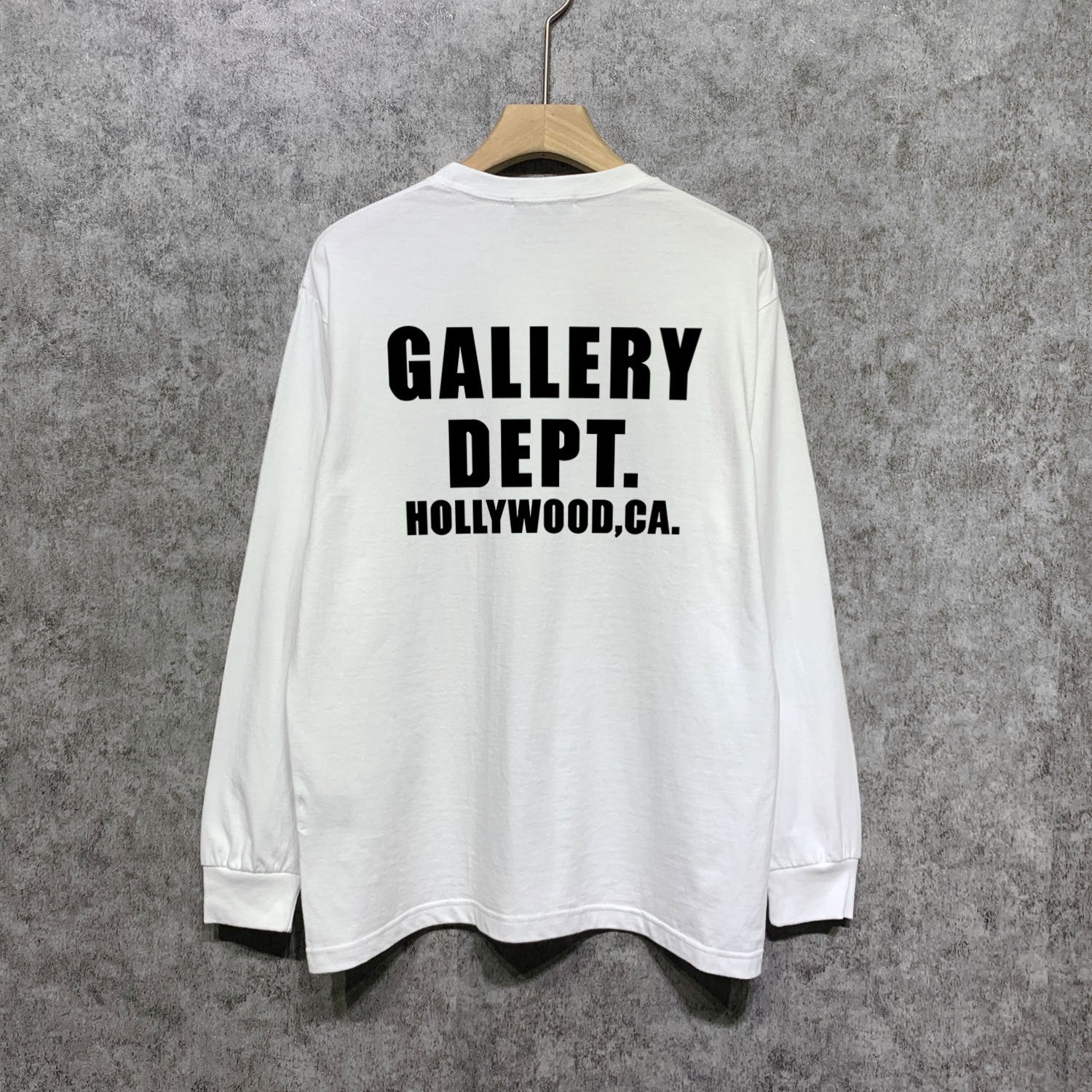 Gallery Dept Long Sleeved Shirt Fashion Brand Long Sleeve Long-Sleeved T-shirt Blouse