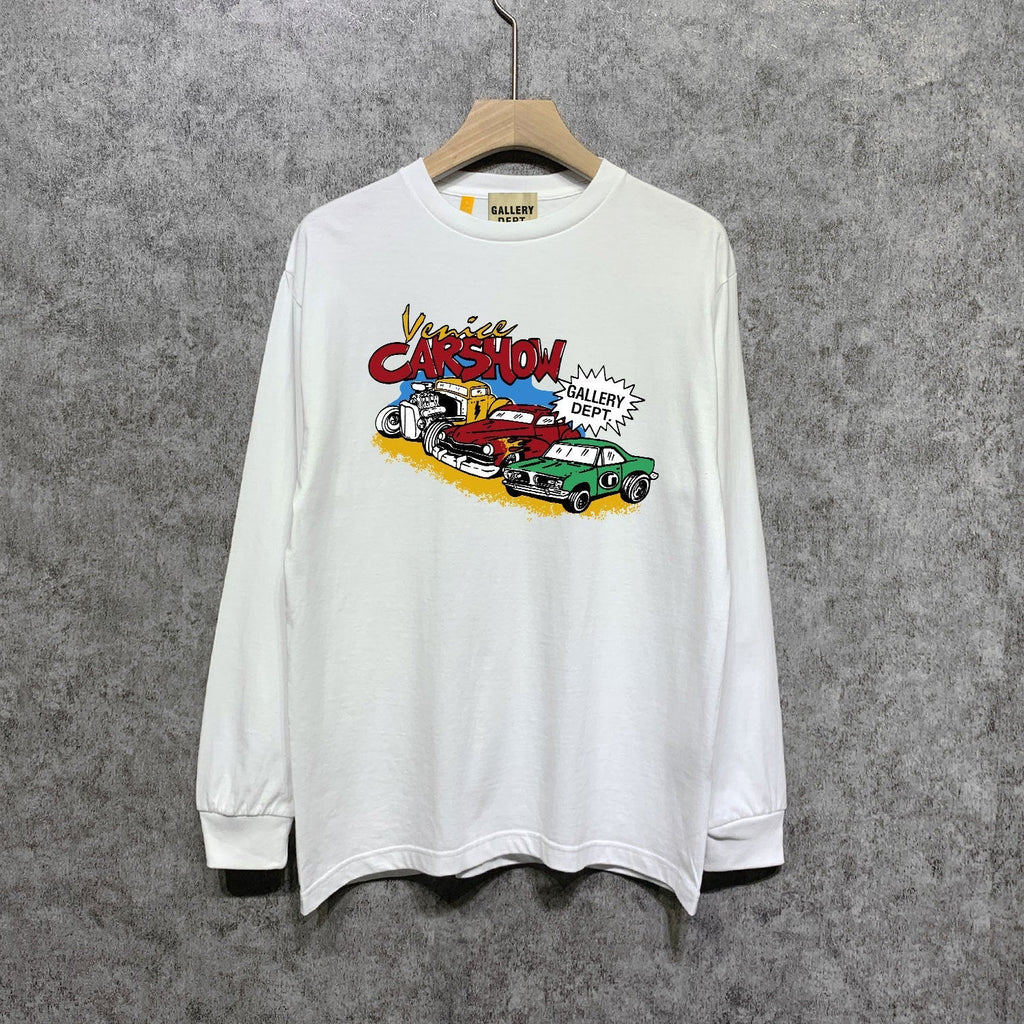 Gallery Dept Long Sleeved Shirt Fashion Brand Long Sleeve Long-Sleeved T-shirt Blouse