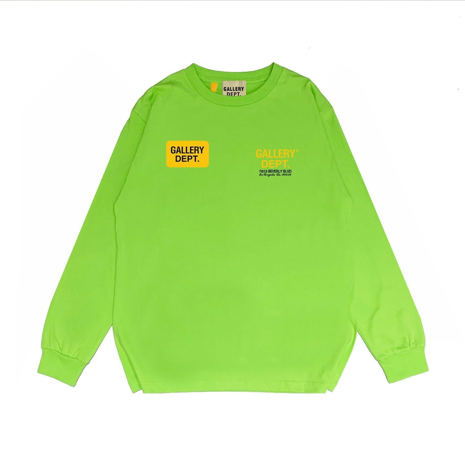 Gallery Dept Long Sleeved Shirt Fashion Brand Long Sleeve Long-Sleeved T-shirt Blouse