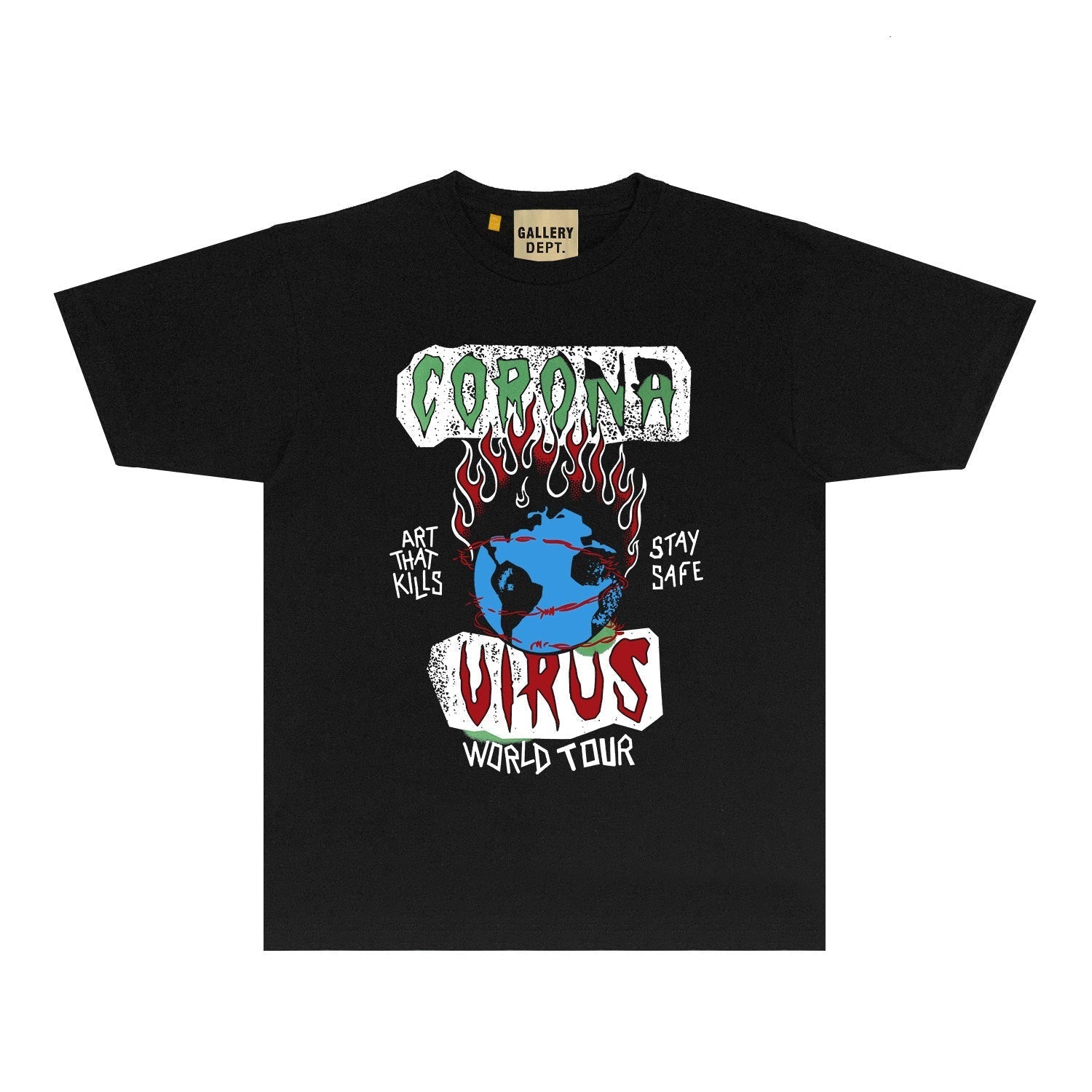 Gallery Dept T Shirts European And American Tee Shirt Short Sleeve T-Shirt Blouse