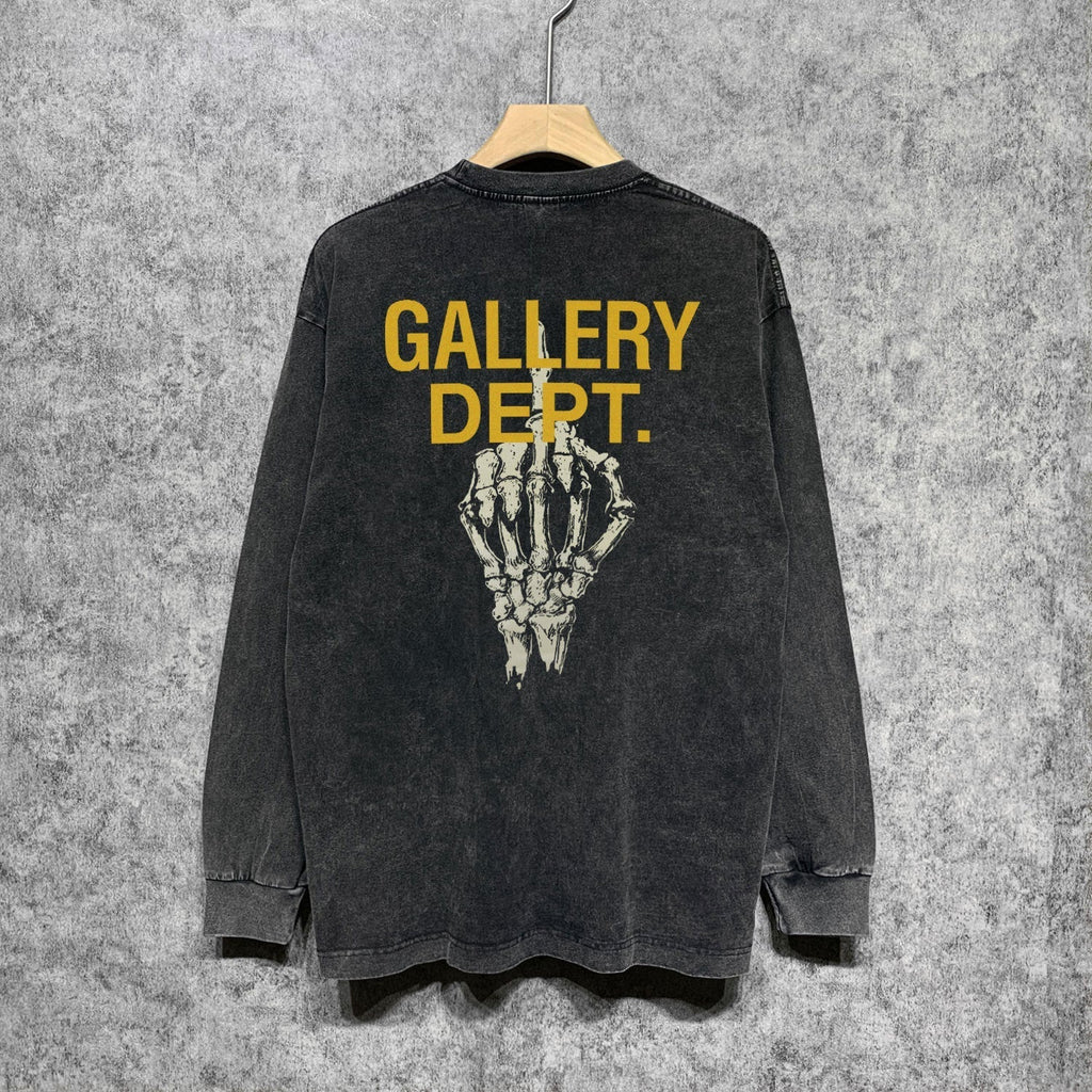 Gallery Dept Long Sleeve Shirt Vintage T Shirt Washed and Worn Vintage Long Sleeve T-shirt