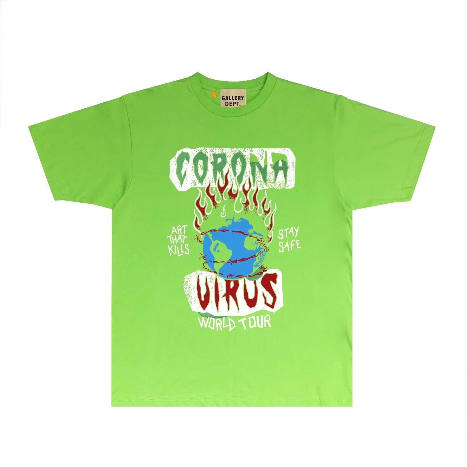 Gallery Dept T Shirts European And American Tee Shirt Short Sleeve T-Shirt Blouse