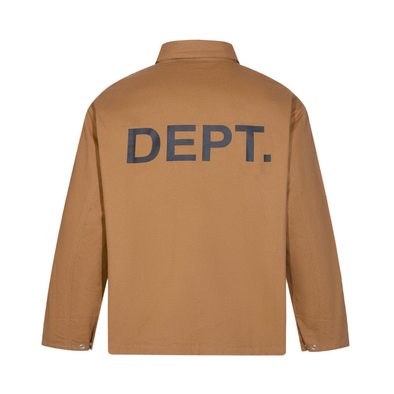 Gallery Dept Jacket Micro Label Alphabet Slogan Coach Jacket