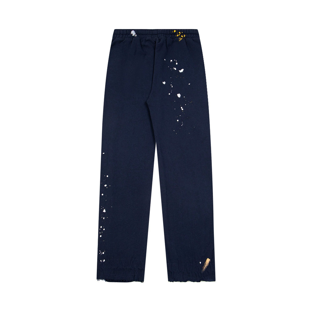 Gallery Dept Sweatpants Hand-painted ink-splashing contrasting casual trousers