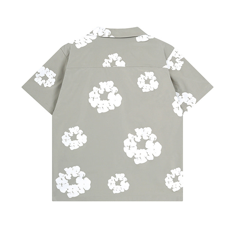Denim Tears T-shirts Kapok Short-Sleeved Shirt Casual Shirt