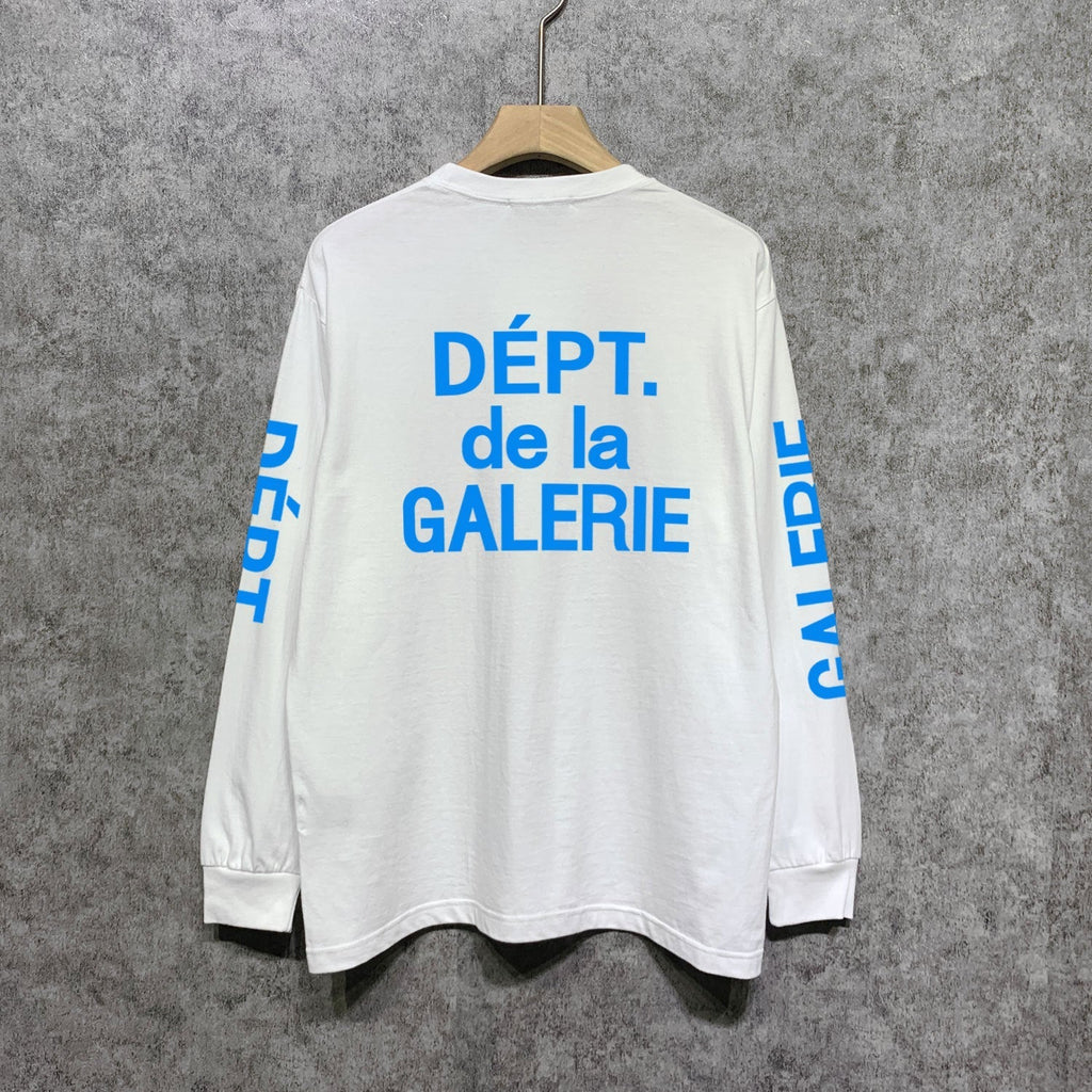 Gallery Dept Long Sleeved Shirt Fashion Brand Long Sleeve Long-Sleeved T-shirt Blouse