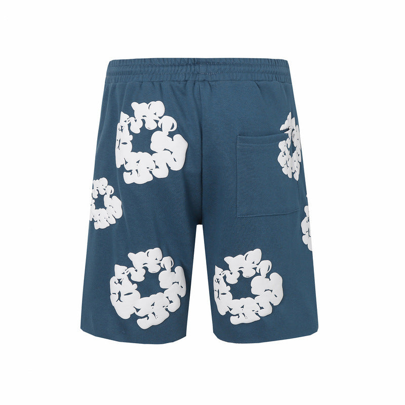 Denim Tears Shorts Foam Loose Casual Shorts