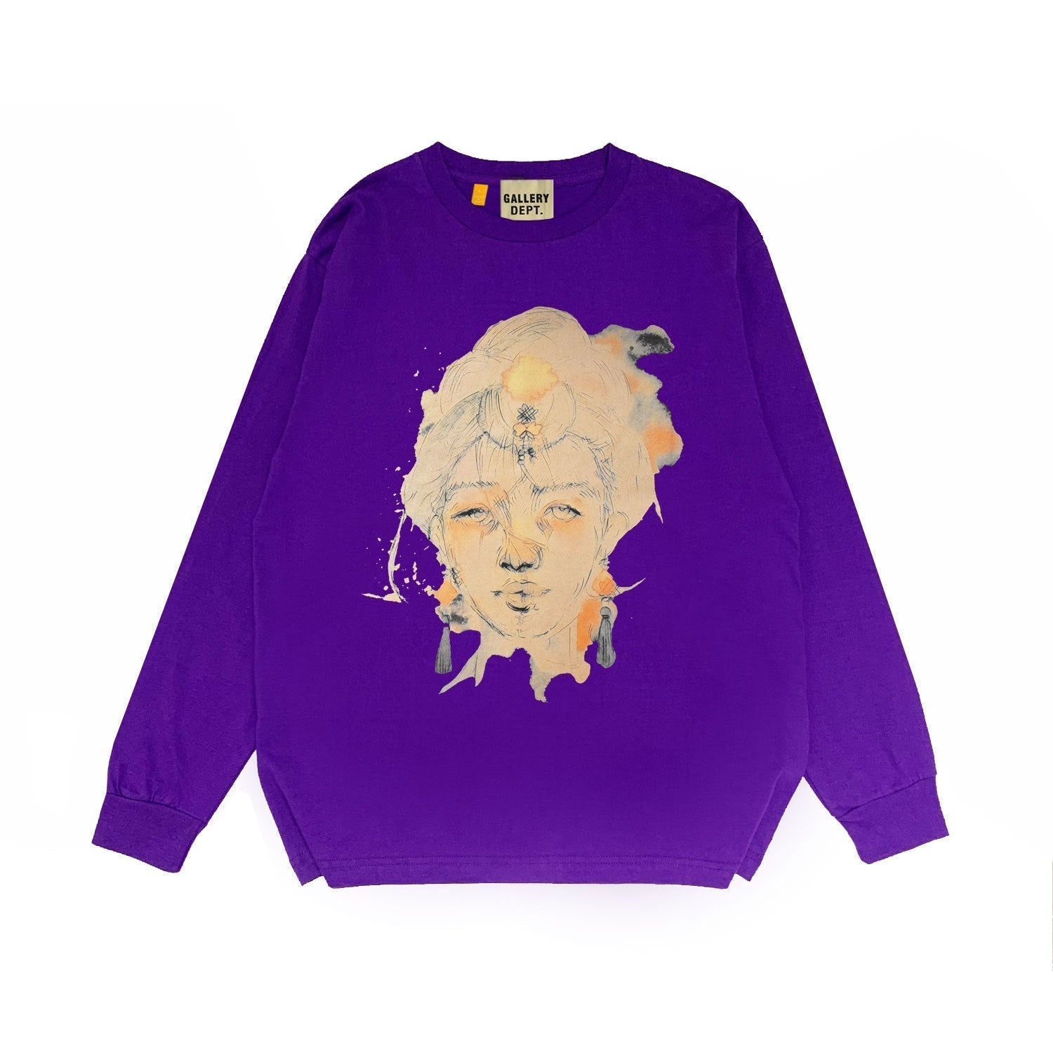 Gallery Dept Long Sleeved Shirt Fashion Brand Long Sleeve Long-Sleeved T-shirt Blouse