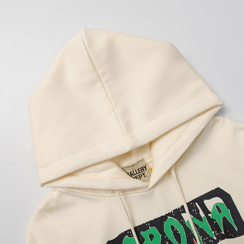 Gallery Dept Hoodie Flame Earth Fleece Hoodie Sweater
