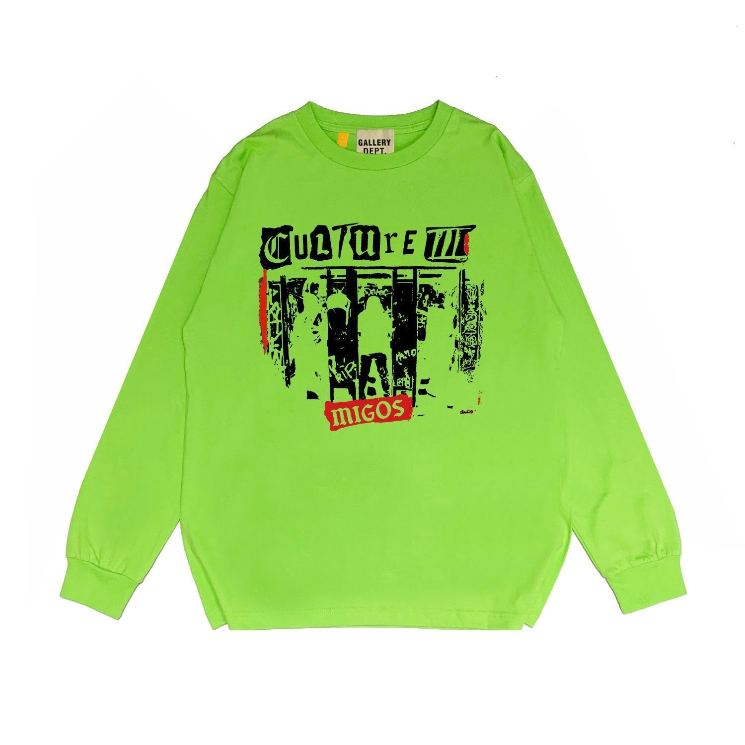 Gallery Dept Long Sleeved Shirt Fashion Brand Long Sleeve Long-Sleeved T-shirt Blouse