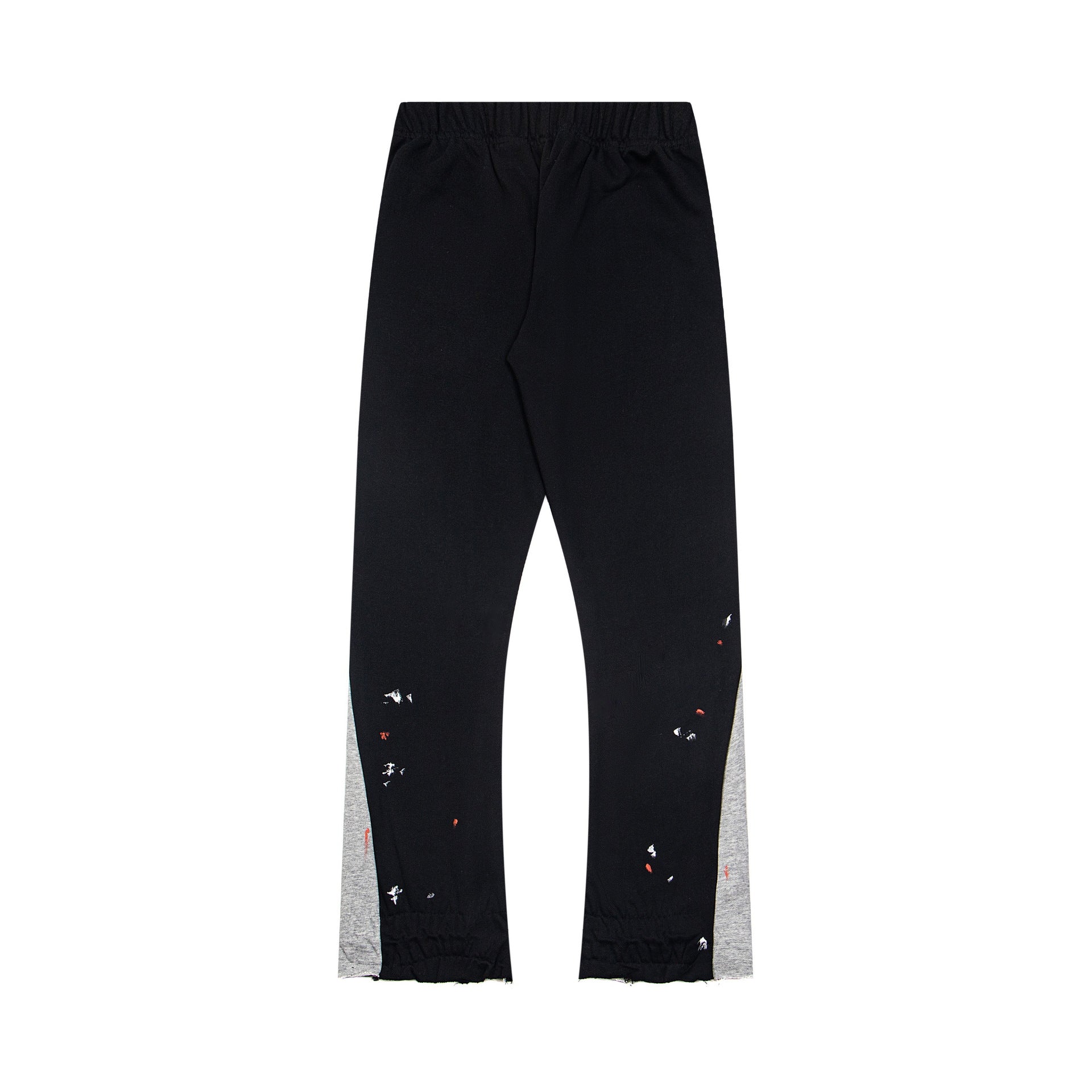 Gallery Dept Sweatpants Hand-painted splashed ink letter patch splicing casual trousers