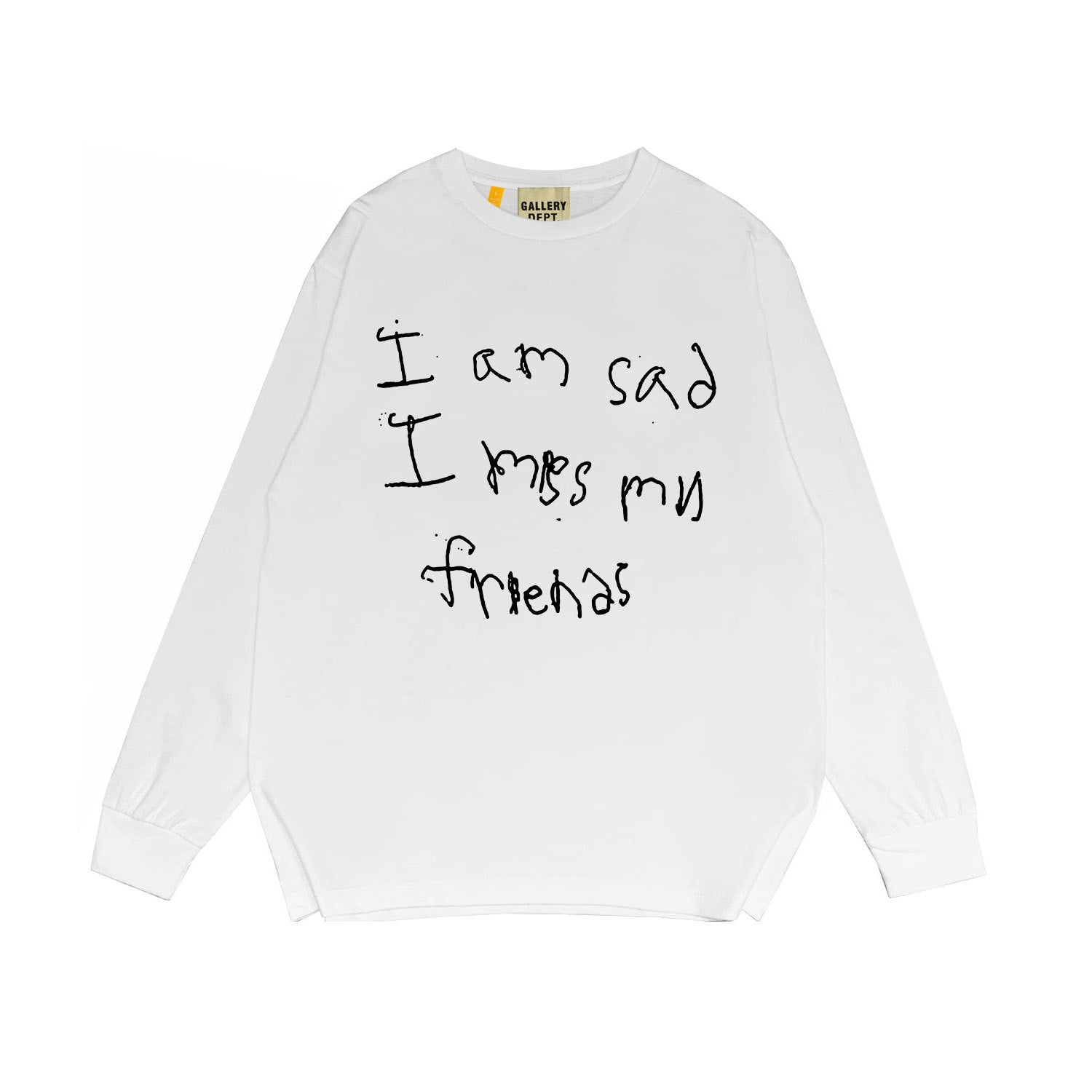 Gallery Dept Long Sleeved Shirt Fashion Brand Long Sleeve Long-Sleeved T-shirt Blouse