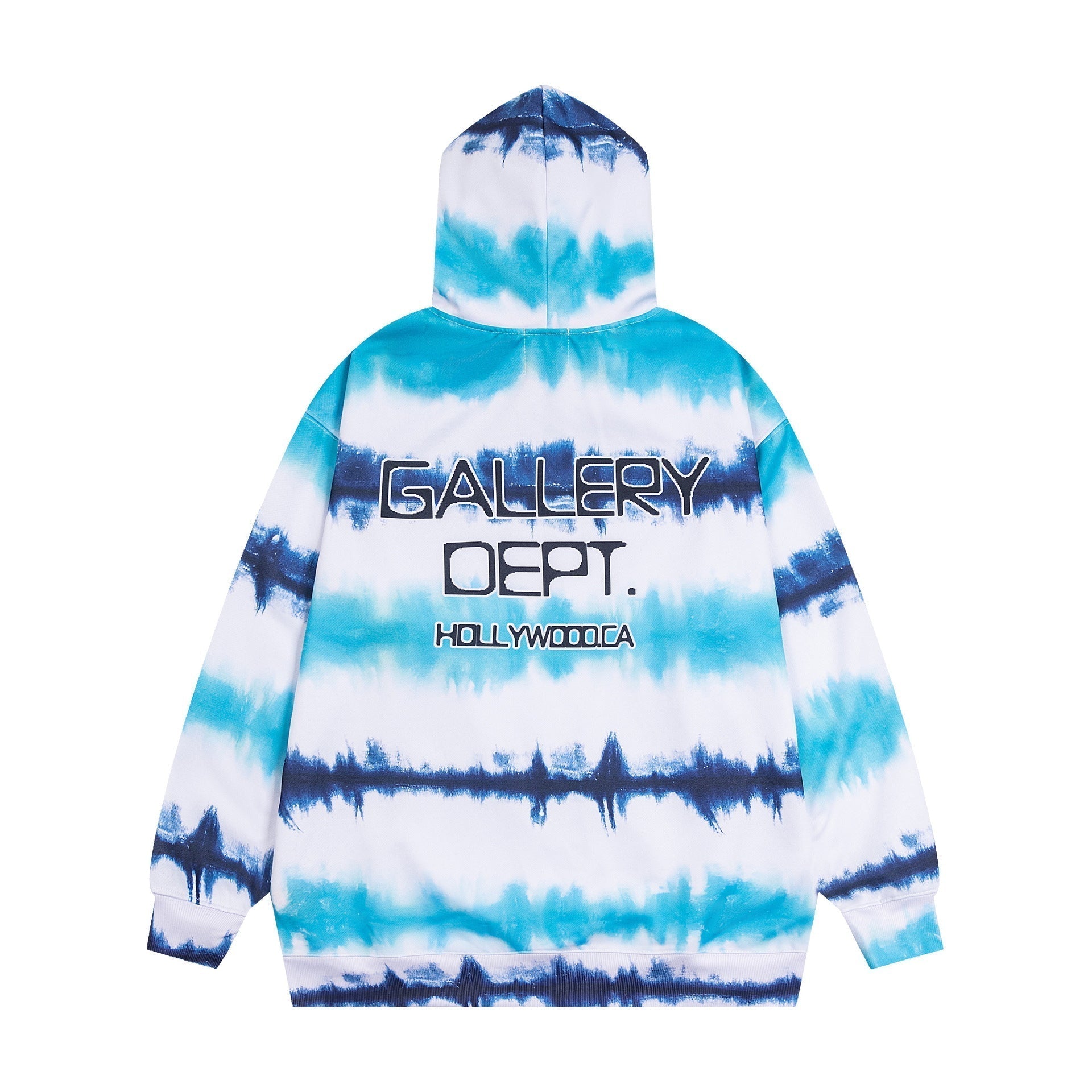 Gallery Dept Hoodie Loose Casual Hooded Striped Sweater