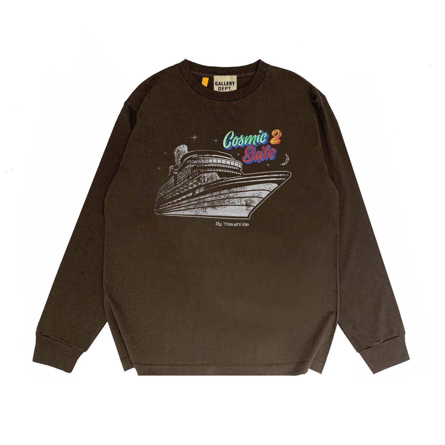 Gallery Dept Long Sleeved Shirt Fashion Brand Long Sleeve Long-Sleeved T-shirt Blouse