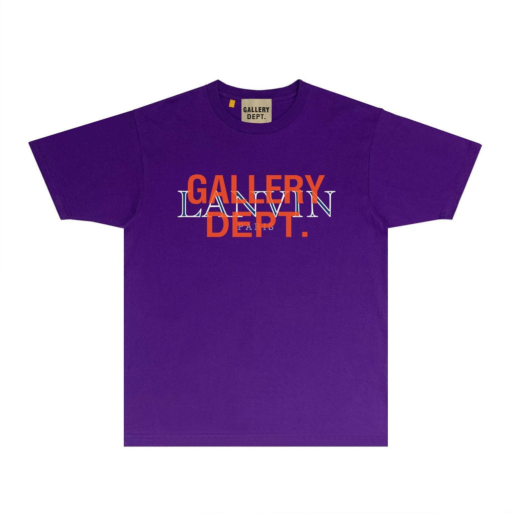 Gallery Dept T Shirts European And American Tee Shirt Short Sleeve T-Shirt Blouse
