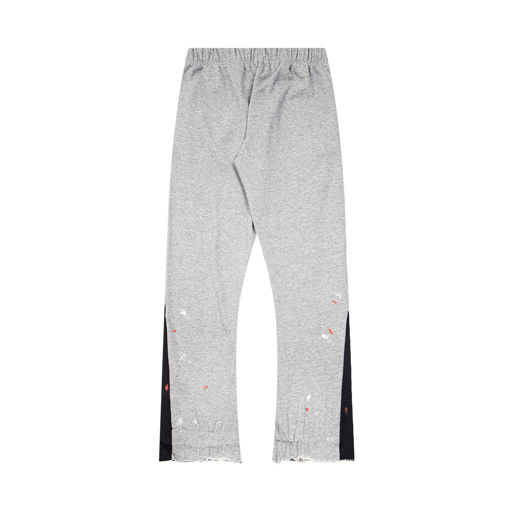 Gallery Dept Sweatpants Hand-painted splashed ink letter patch splicing casual trousers