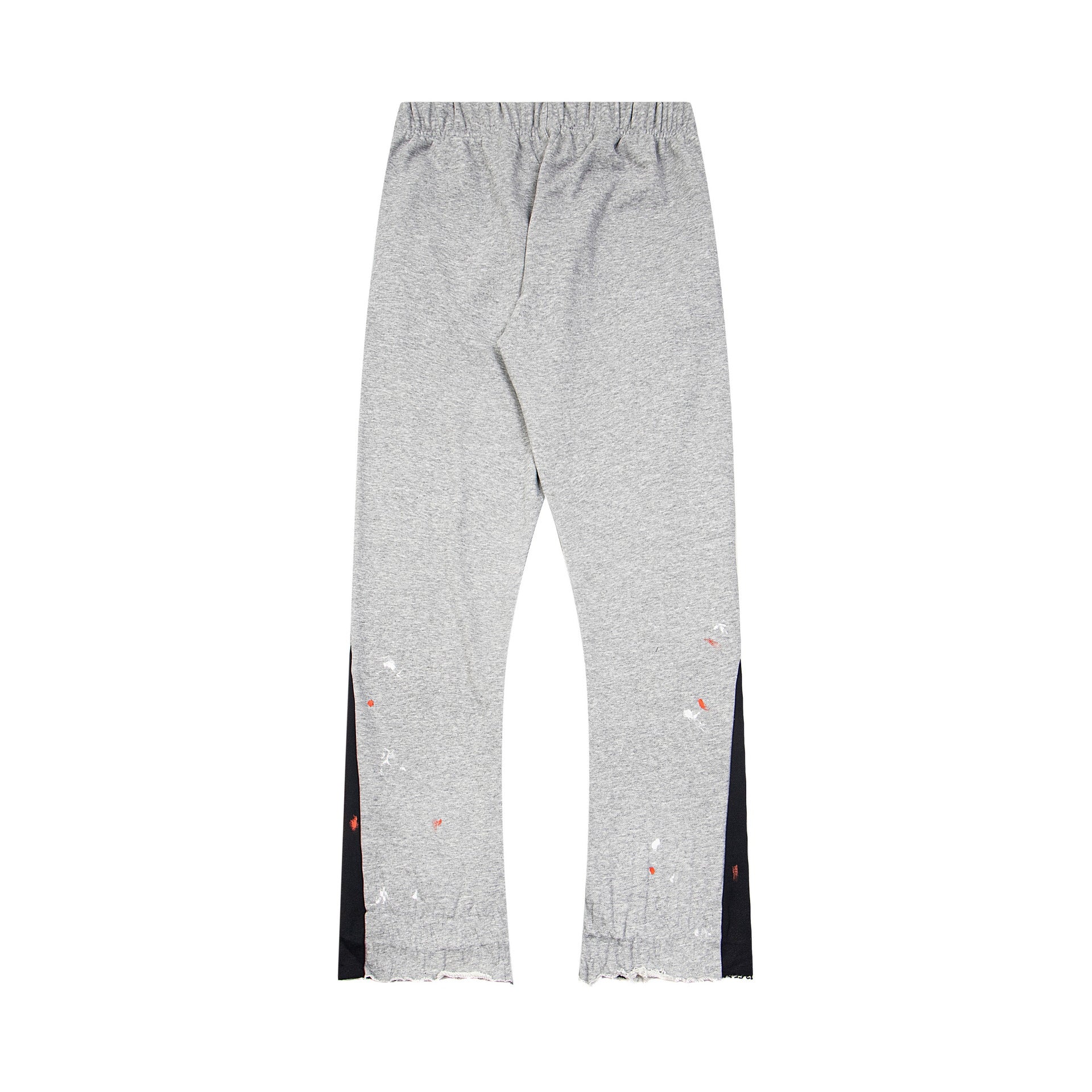 Gallery Dept Sweatpants Hand-painted splashed ink letter patch splicing casual trousers