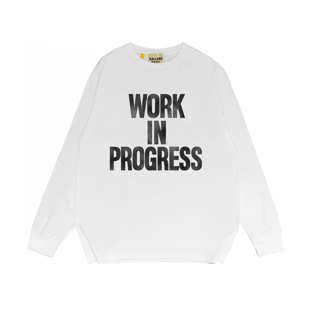 Gallery Dept Long Sleeved Shirt Fashion Brand Long Sleeve Long-Sleeved T-shirt Blouse