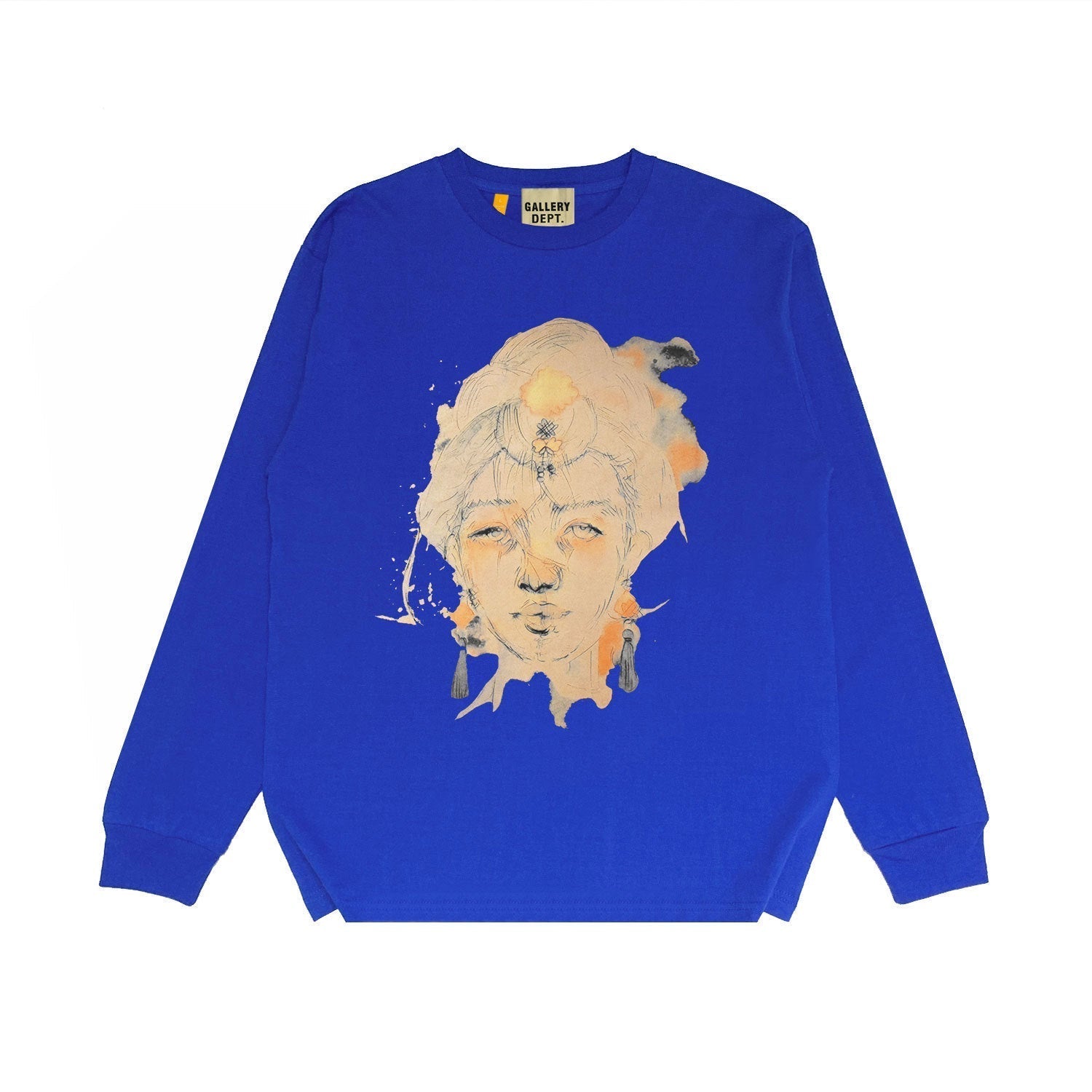 Gallery Dept Long Sleeved Shirt Fashion Brand Long Sleeve Long-Sleeved T-shirt Blouse