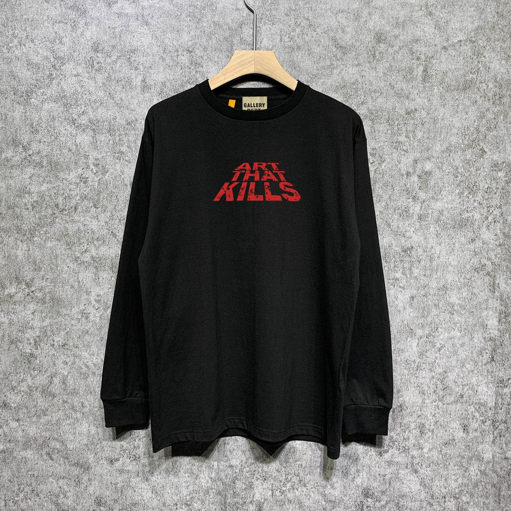 Gallery Dept Long Sleeved Shirt Fashion Brand Long Sleeve Long-Sleeved T-shirt Blouse