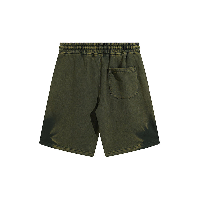 Gallery Dept Shorts Joint Alphabet Hand Painted Graffiti Old Shorts