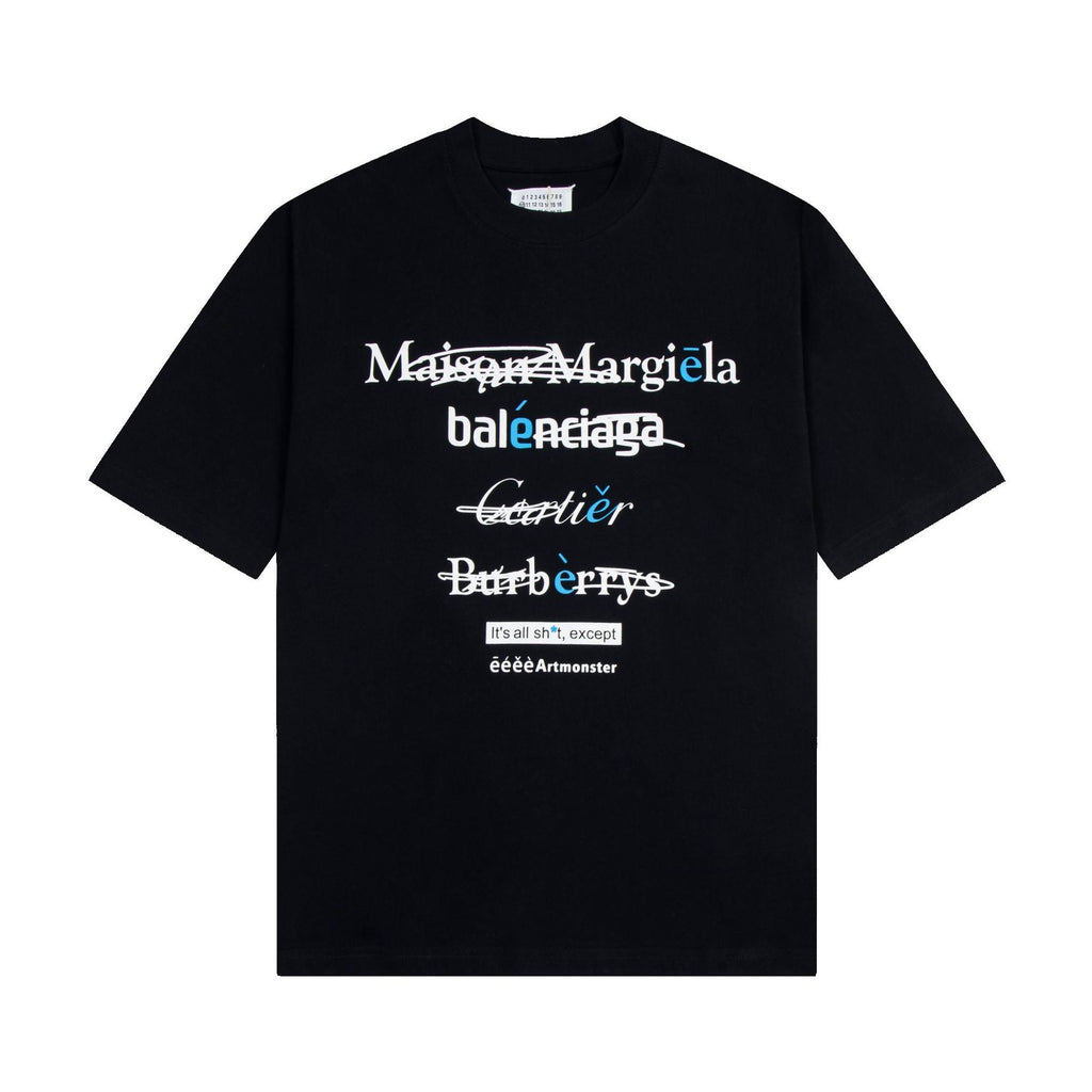 Maison Margiela T-shirt Crew Neck Loose Short Sleeve T-shirt
